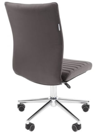Офисное кресло CHAIRMAN 033 велюр Серый_4