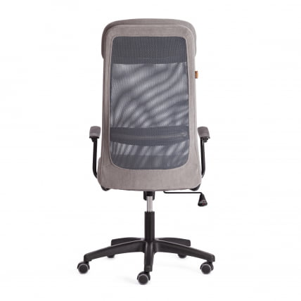 Кресло PROFIT (мп) PROFIT (мп) флок/ткань, серый, 29/W-12_3