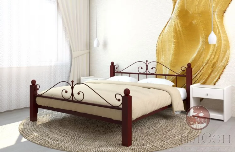 Кровать Диана Lux plus 1200х1900 Медная_1