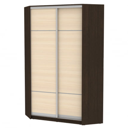 Шкаф-купе ЙА-230х1250-1(Венге-ДМ-Д4Д4) / YA-230х1250-1(Венге-ДМ-D4D4)_0