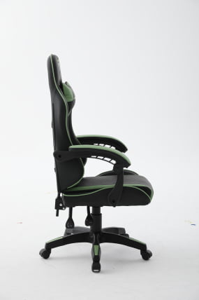 Кресло спортивное TopChairs Shadow черно-зеленый_2