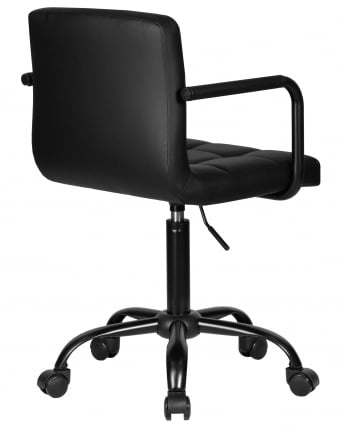 Офисное кресло для персонала DOBRIN TERRY BLACK (черный)_3