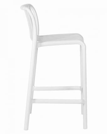 Стул полубарный DOBRIN CHLOE (белый) 4 шт_7