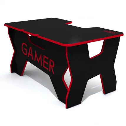 Стол геймерский Generic Comfort Gamer2/DS/NR Красный Черный_0