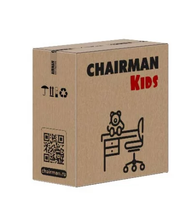 Детское кресло CХАИРМАН КИДС 104 Блаcк Зоопарк / CHAIRMAN KIDS Black_5