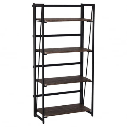 Стеллаж на металлокаркасе BRABIX LOFT SH-001 Мореный дуб_1