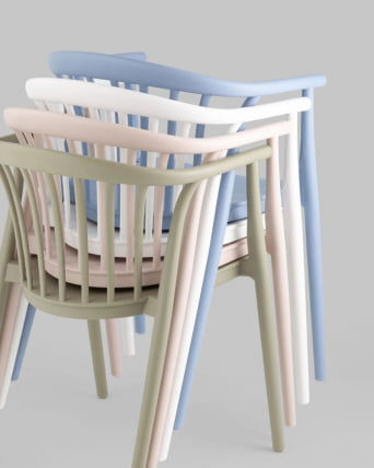 Стул Campo пластик Голубой_8