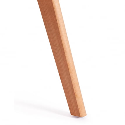 Стул TULIP (mod. 73-1) дерево/пластик/экокожа, 47,5x55x80 см, Бежевый (Latte)_9