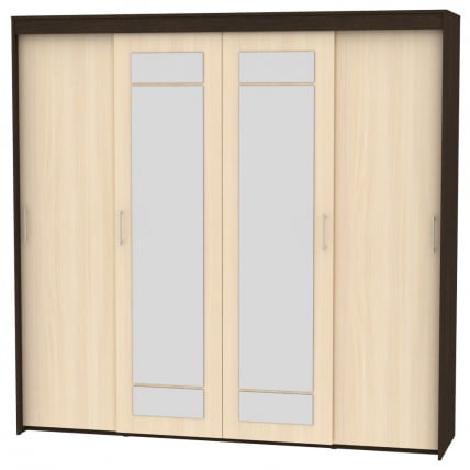 Шкаф-купе Т-5-230х235х60-М(Венге-ДМ-1) / T-5-230х235х60-M(Венге-ДМ-1)_0