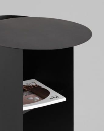 Журнальный столик Floire металл черный_10