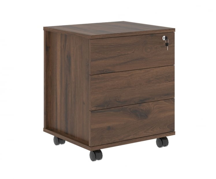 Тумба мобильная EDIS EMC-3D.A Дуб Денвер темный_0