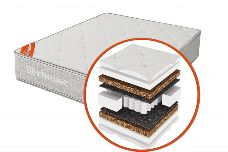 Матрас Мега кокос 10 (Берхоусе) Размер: 1600х1900 мм / Mega (Berhouse)_0