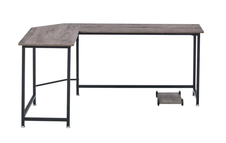 Угловой письменный стол KIWI Черный дуб BLACK OAK_10