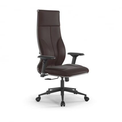 Кресло руководителя Мetta L 1m 46/4D Infinity Easy Clean (MPES) Комплект 6 Темно-коричневое_0