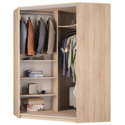 Шкаф-купе YA-198х1400-718-3(Венге-ДМ-D2D2)_1