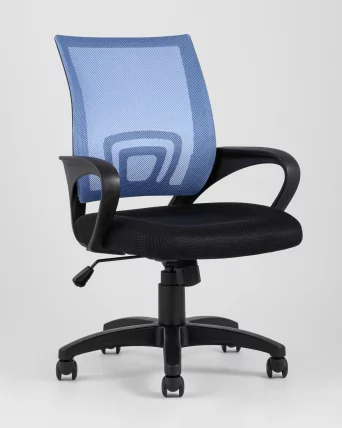Компьютерное кресло TopChairs Simple Голубое_1