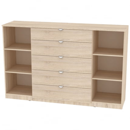 Комод Калисто(К34)1147х1802х468ручкаторцеваяТР-2(ДМ) / Калисто(K34)1147х1802х468ручкаторцеваяTR-2(ДМ)_1