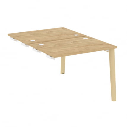 Стол-приставка двойной к опорным элементам ONIX WOOD OW.D.SPR-1.7 Тиквуд Светлый/Светлый_0