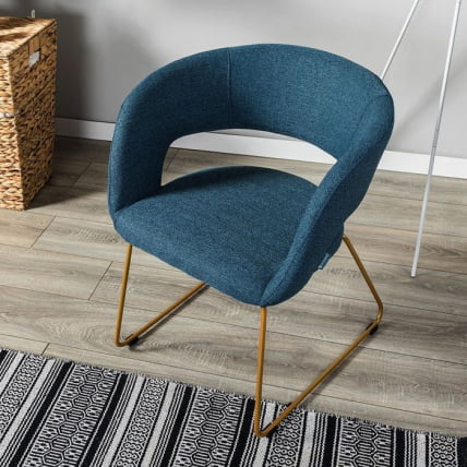 Кресло Hugs К синий/Линк золото_11