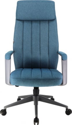 Кресло руководителя Еверпроф Шангхаи Ткань Синий / Everprof Shanghai_1