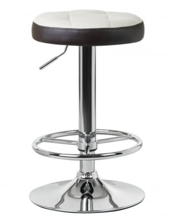 Табурет барный DOBRIN BRUNO (кремово-коричневый) 2 шт_1