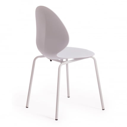 Стул EBAY (mod 03) металл/пластик, 52x46x83.5, белый_2
