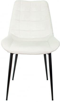 Стулья для кухни Бюрократ KF-6 Молочный Velvet 20 2 шт._2