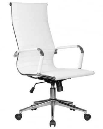 Офисное кресло для руководителей DOBRIN CLARK SIMPLE (белый) 2 шт_2