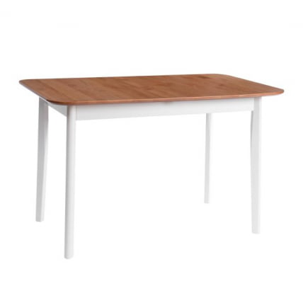 Стол Соната Люкс/ Sonata Lux table, 120х75х73 см массив сосны, антик/белый, 120х75х73 см_0
