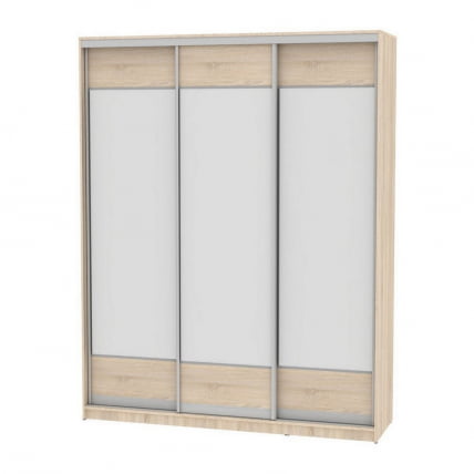 Шкаф-купе B-220х180х60-1(ДСС-D8D8D8)_0