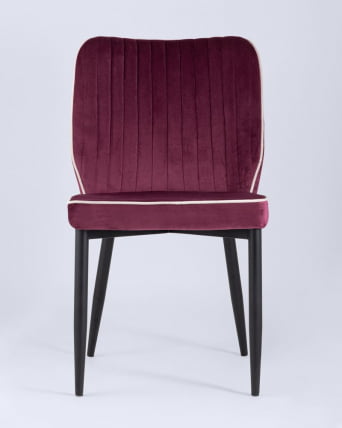 Стул Лоренс Бордовый_1