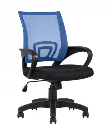 Компьютерное кресло TopChairs Simple Синее_0