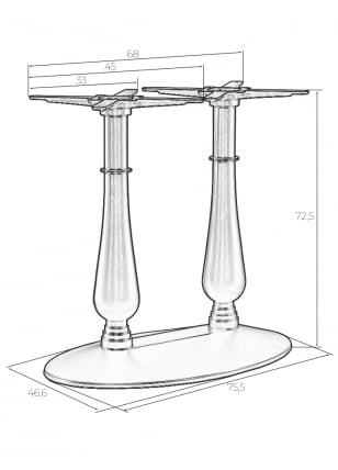 Подстолье обеденное DOBRIN ANDREW_4