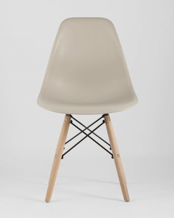 Стул Еамес Стйле ДСВ бежевый 4 шт. комплект (разборный каркас) / Eames Style DSW_5