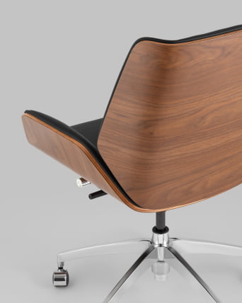 Кресло офисное TopChairs Crown SN экокожа черный_6