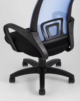 Компьютерное кресло TopChairs Simple Голубое_6