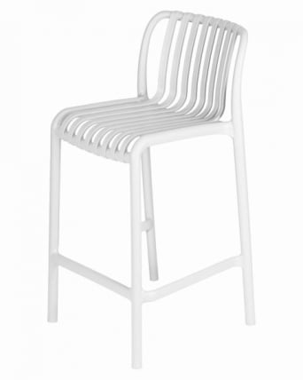 Стул полубарный DOBRIN CHLOE (белый) 4 шт_6