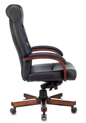 Кресло руководителя Бюрократ T-9928WALNUT/BLACK_2