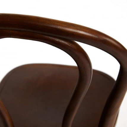 Стул THONET CLASSIC BAR CHAIR (mod.СE6069) дерево вяз, 43*50.5*111, Темный Орех (№5)_5