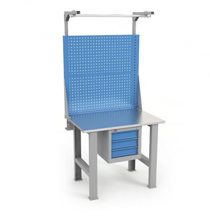 Верстак ВЛ-100-02ЦФ + Экран ВЛ-100-Э4_0