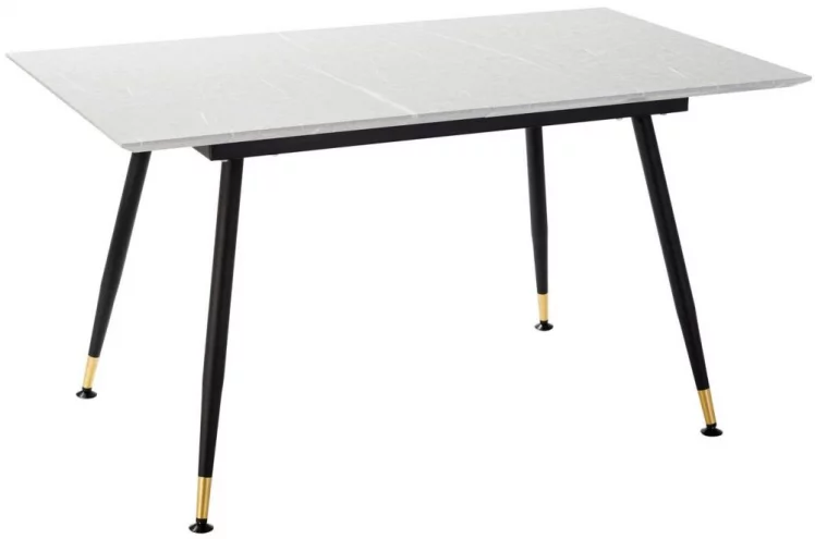 Стол раздвижной Месси 120-160 Мрамор бьянко_0