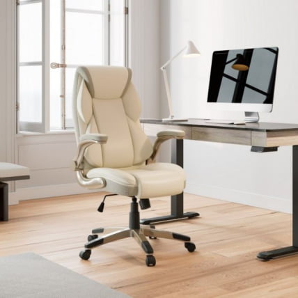 Эргономичное компьютерное кресло Eureka OC11-OW, белое_5