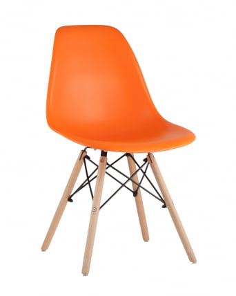 Стул Eames DSW 4 шт. Оранжевый_0