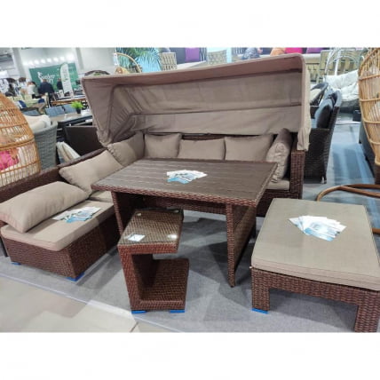Комплект мебели с диваном AFM-320B-T320 Brown AFM-320B-T320 Brown_1