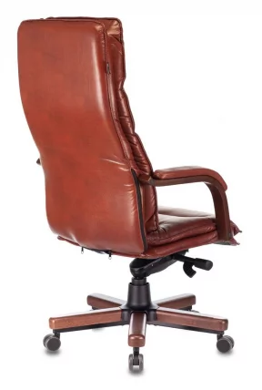 Кресло руководителя Бюрократ T-9927WALNUT Светло-коричневый_3