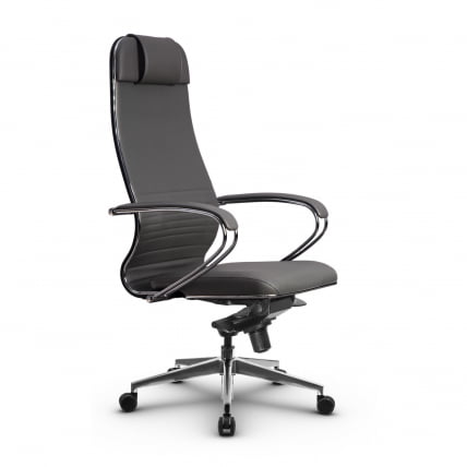 Кресло руководителя Metta L 1m 38K2K Комплект 2 Серое_1