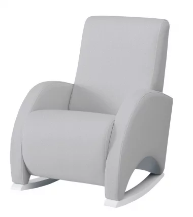 Кресло-качалка Micuna Wing Confort White/Leatherette Grey_0
