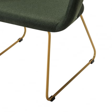 Кресло Hugs К темно-зеленый/Линк золото_3