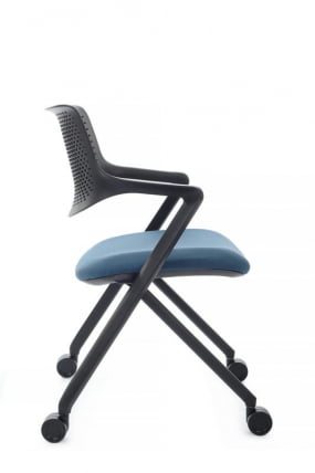 Кресло Dream-F D2202-2 Черный/Синий_1