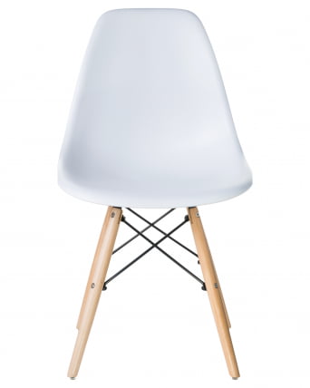 Стул обеденный DOBRIN DSW (ножки светлый бук, цвет белый (W-02)) 4 шт_6